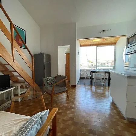 T2 Mezzanine, Piscine, Parking, Proche Et Centre - Saint-cyprien - Fr-1-225d-151 * Saint-Cyprien (Pyrenees-Orientales)